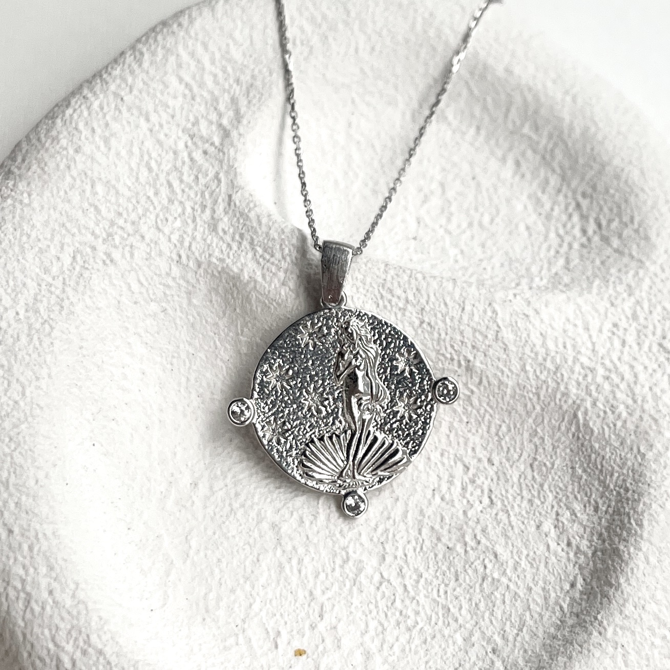 Silver Sea Kızı Necklace