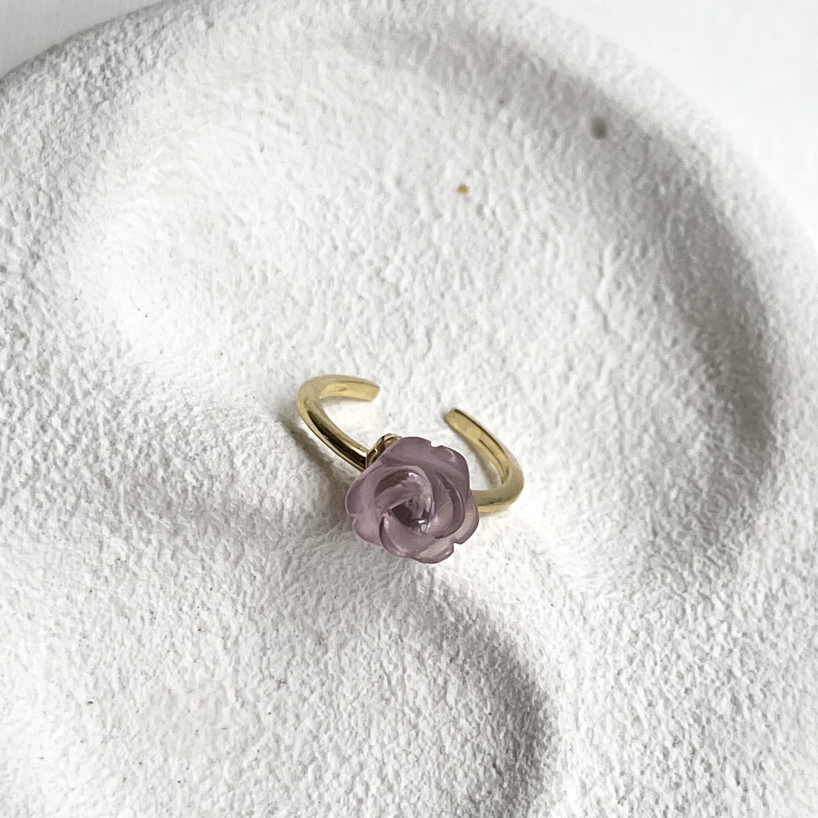 Silver Flower Ring
