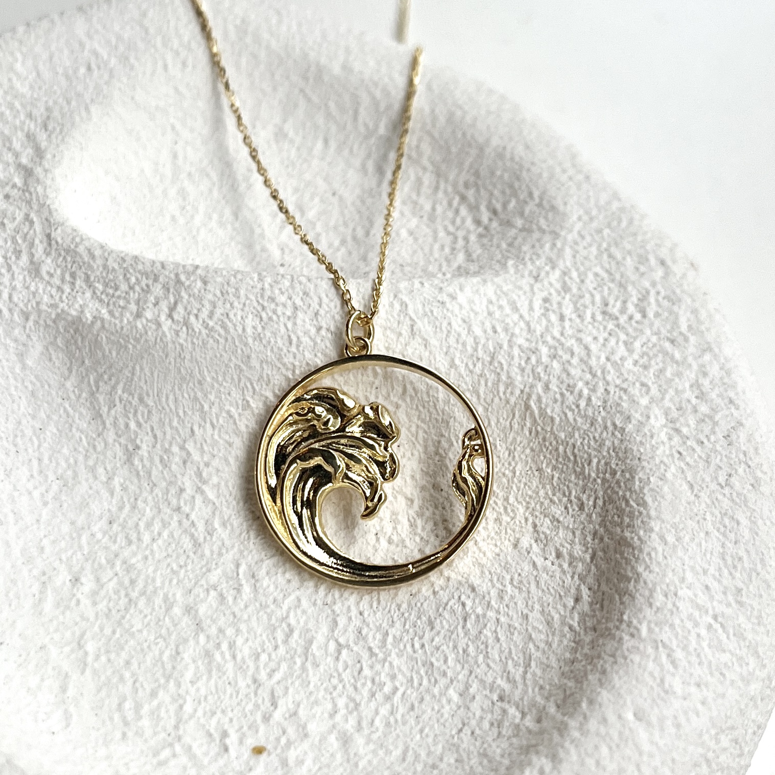 Silver Dalga Necklace