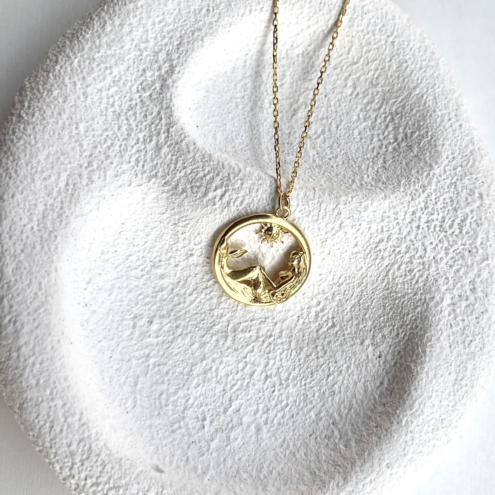 Silver Sea Kızı Necklace