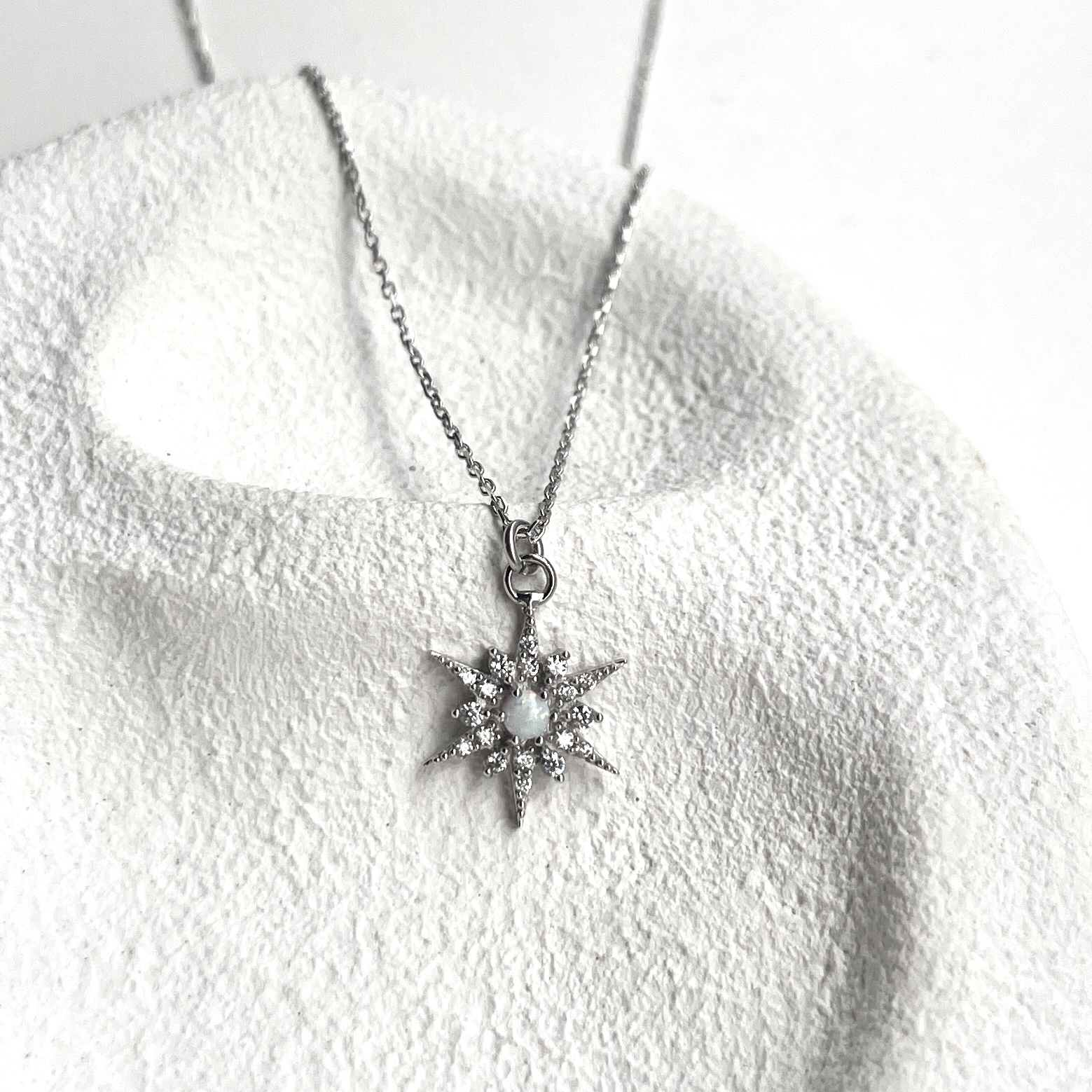 Silver Star Necklace