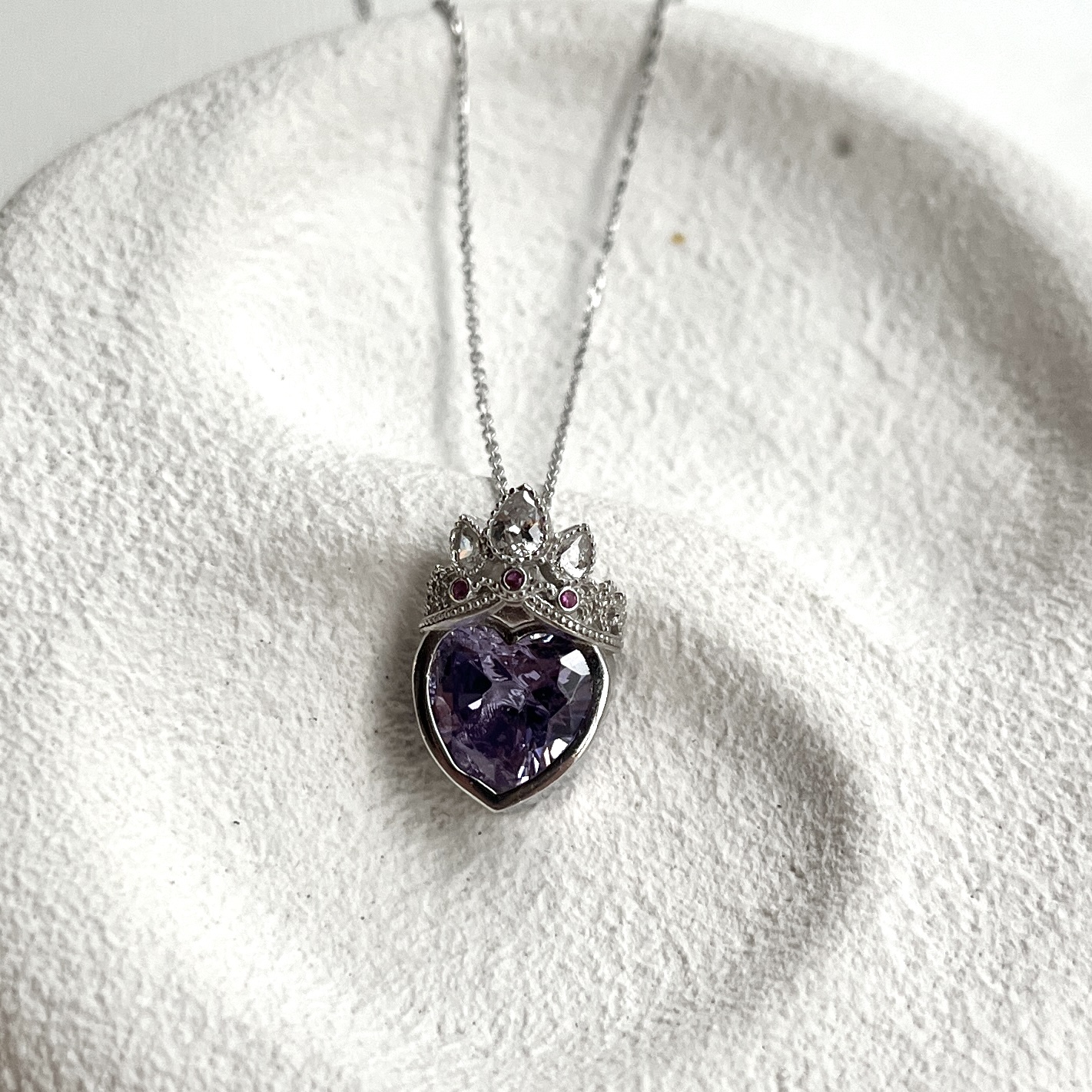 Silver Prenses Necklace