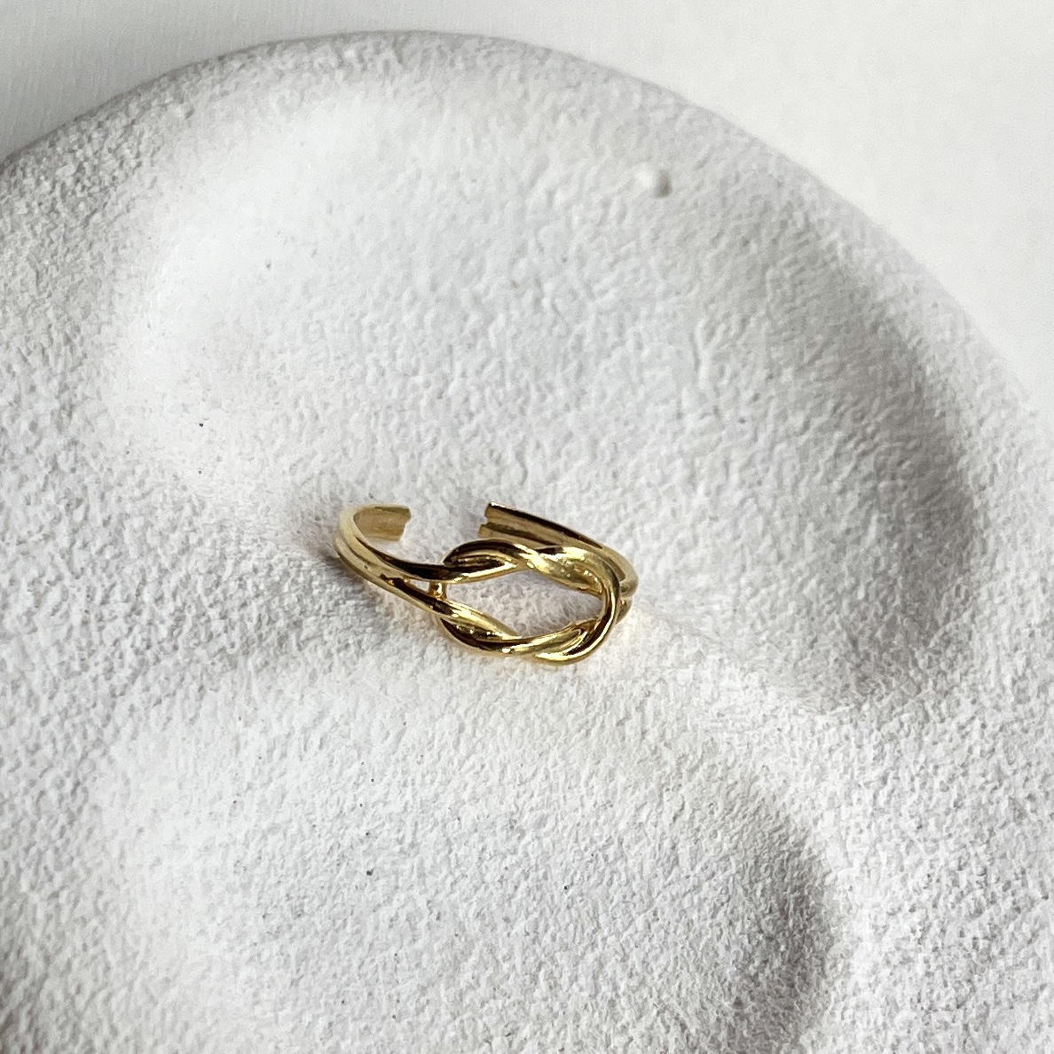 Silver Knot Ring