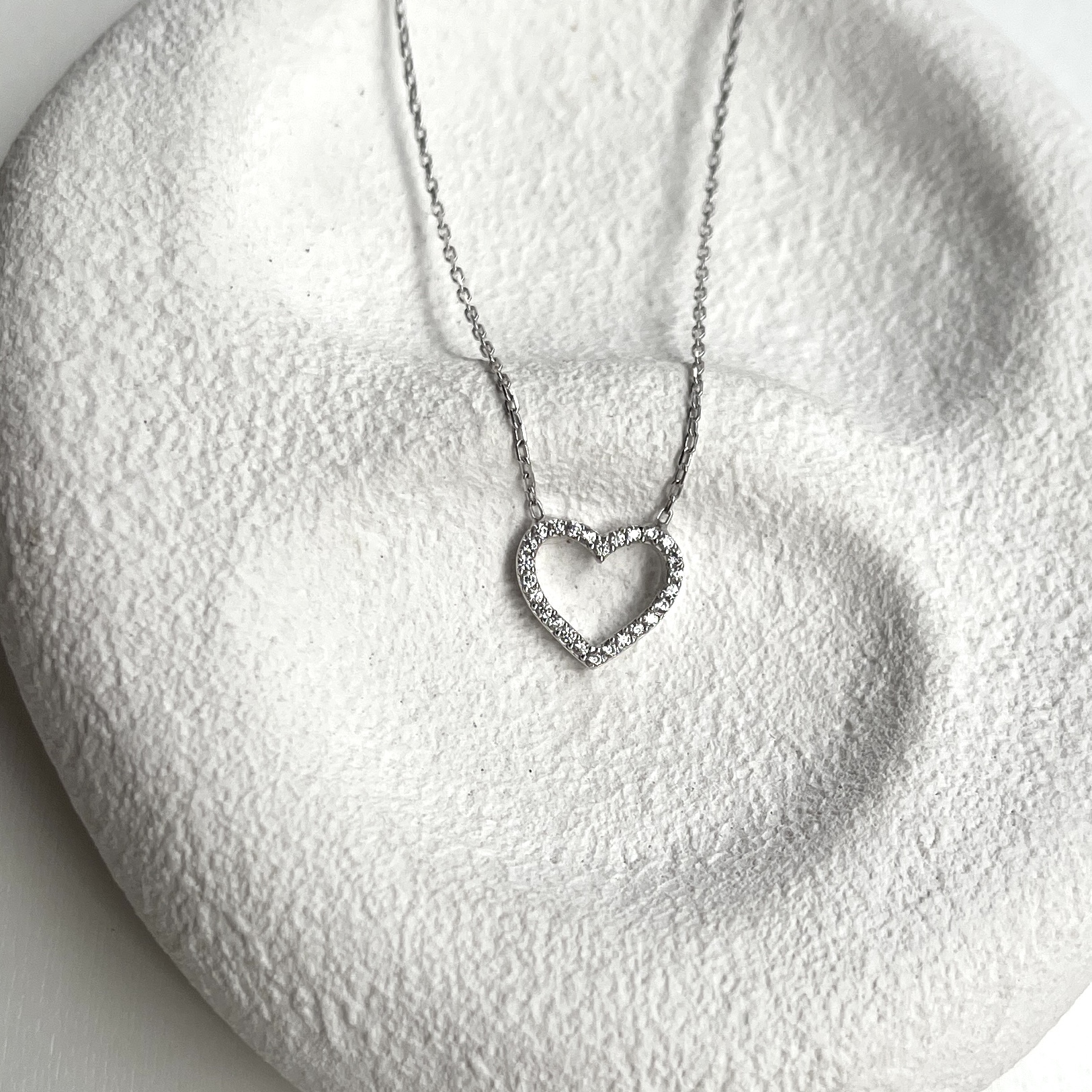Silver Heart Necklace