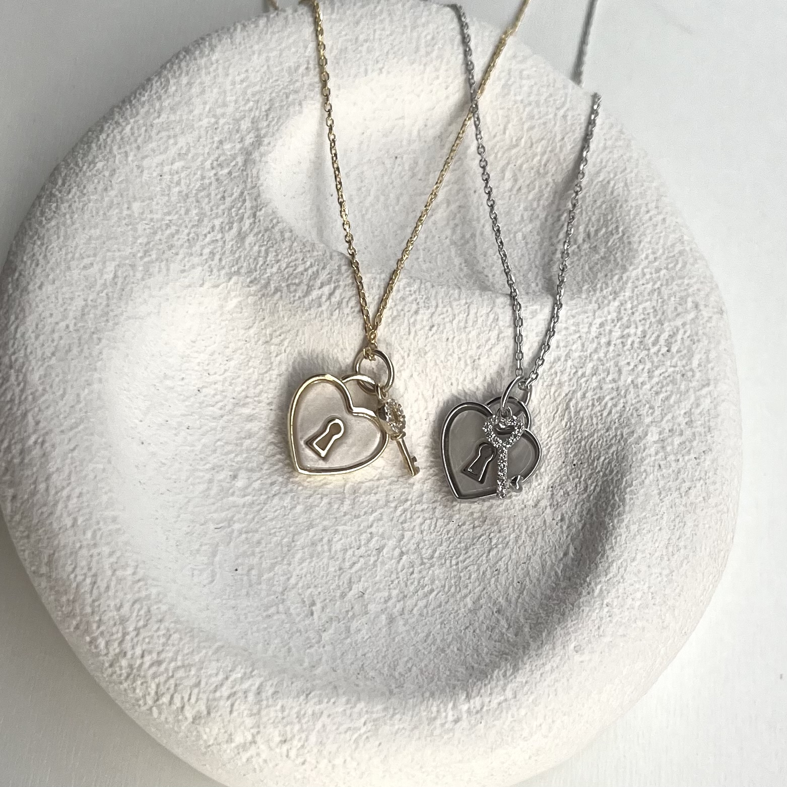 Silver Kilit Necklace