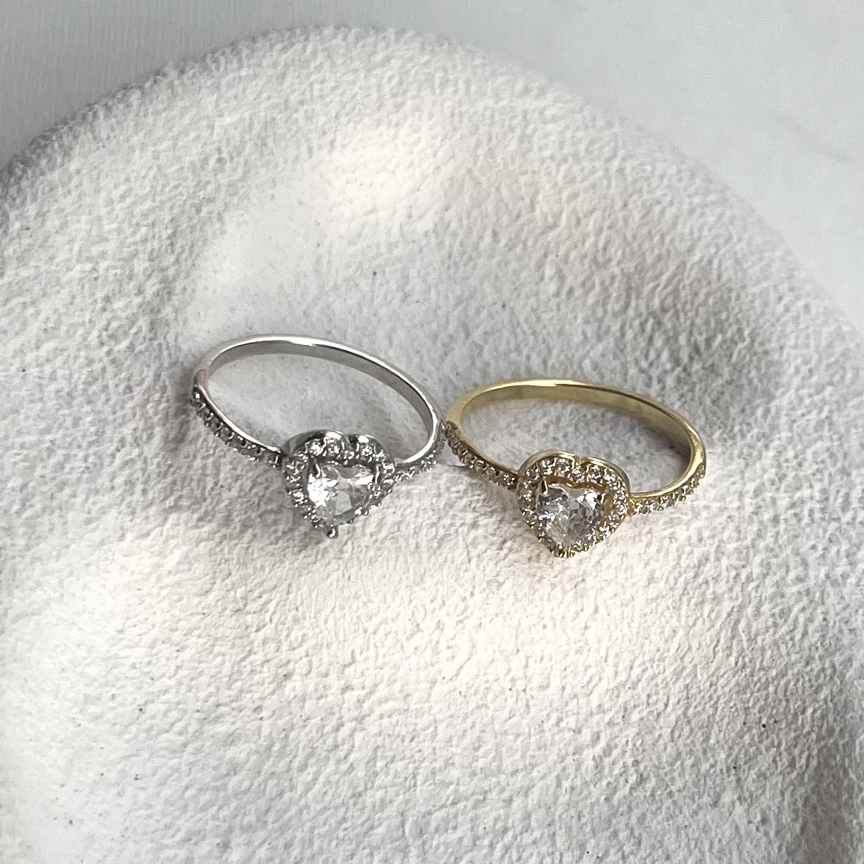 Silver Heart Ring