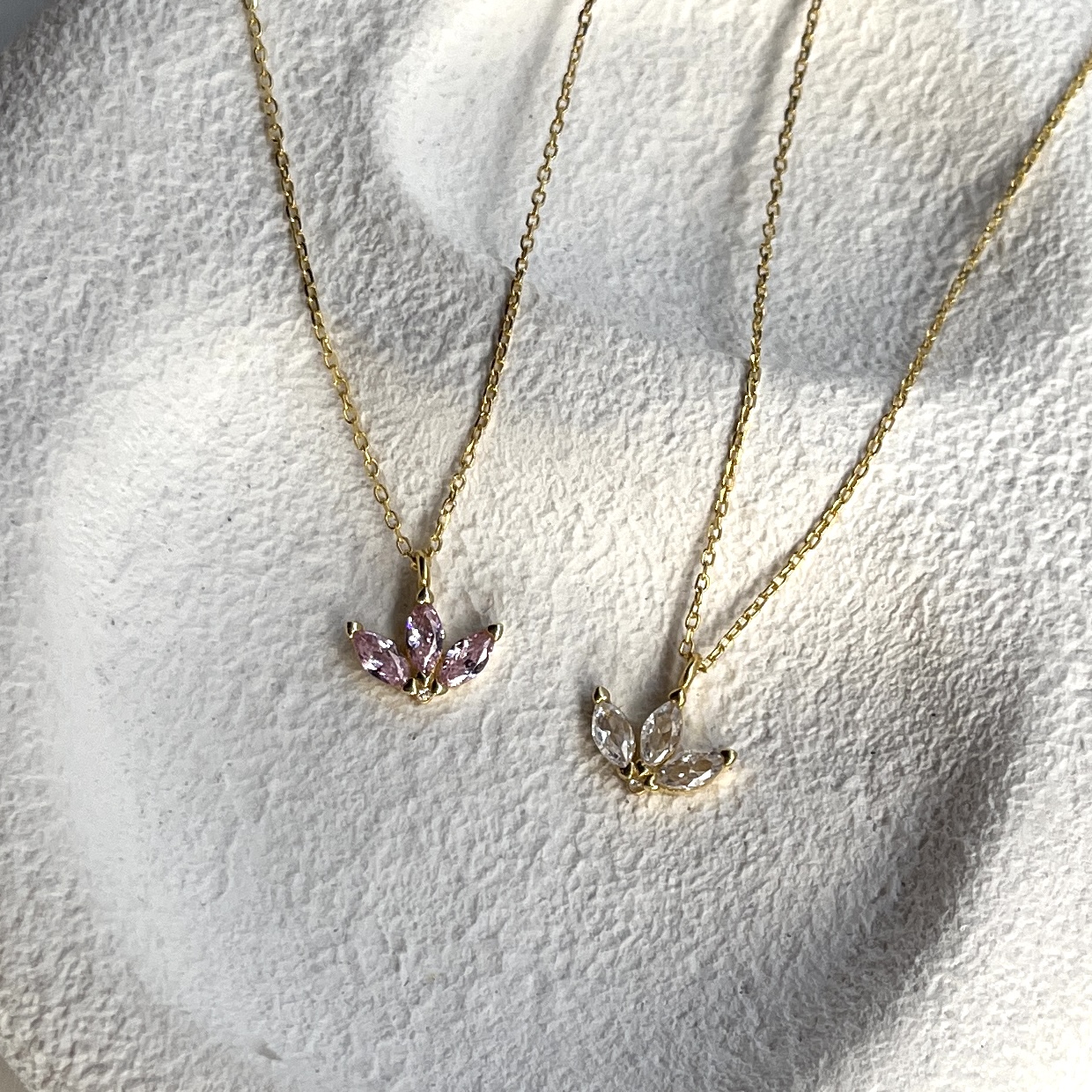 Silver Flower Necklace