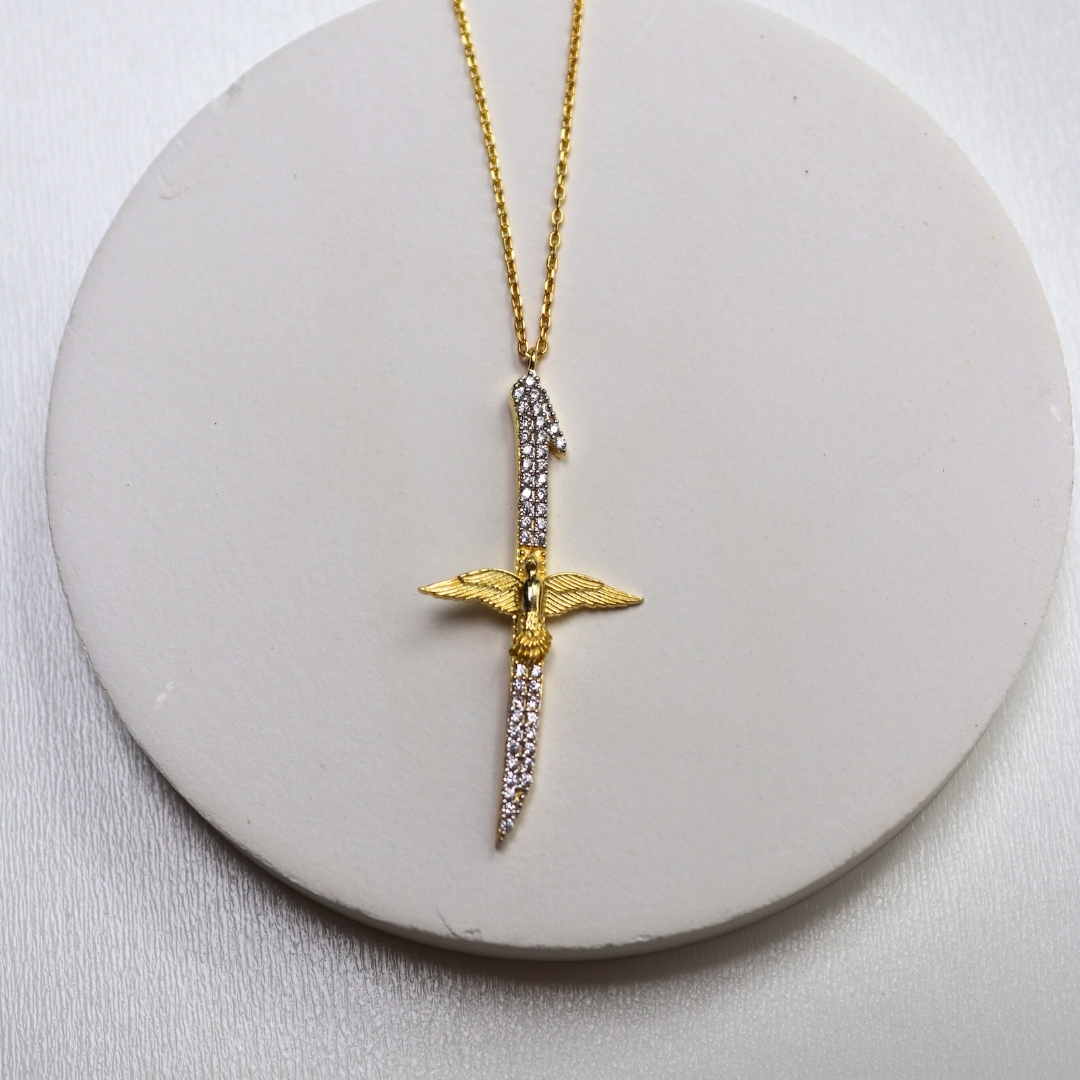 Silver Design Necklace
