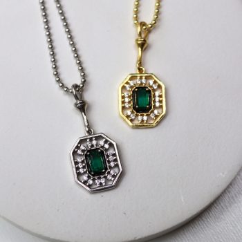 Toptan 925 ayar gümüş tasarım kolye
