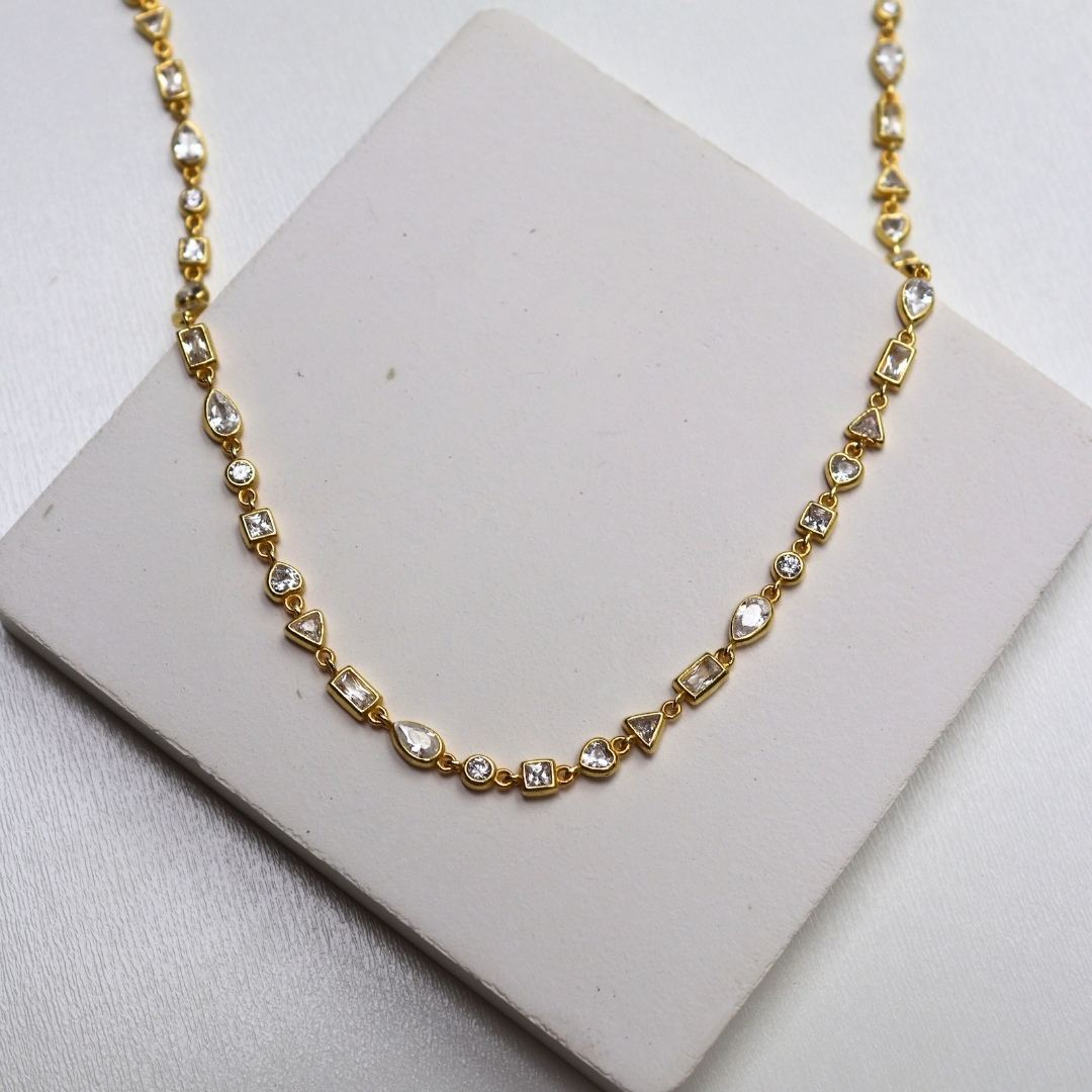 Silver Design Necklace