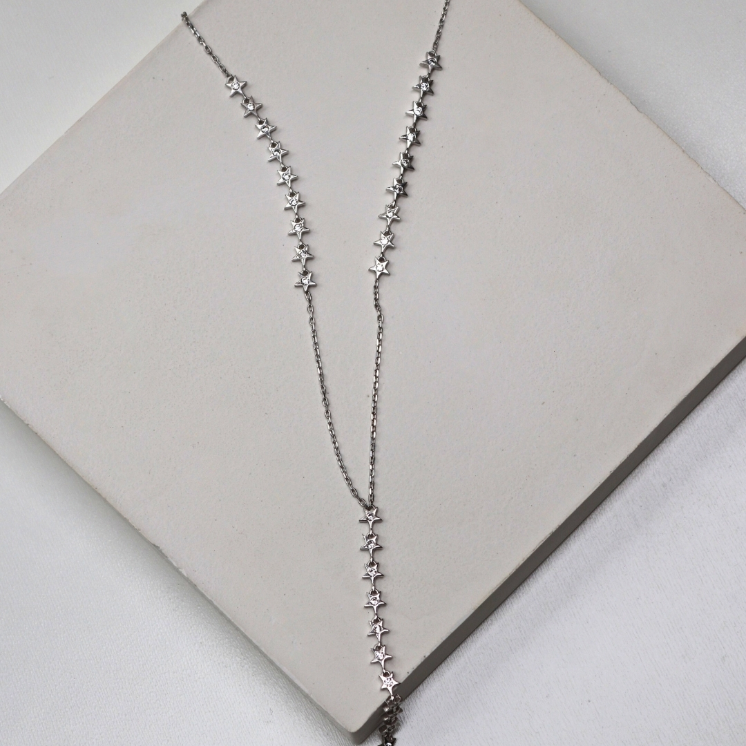 Silver Design Necklace