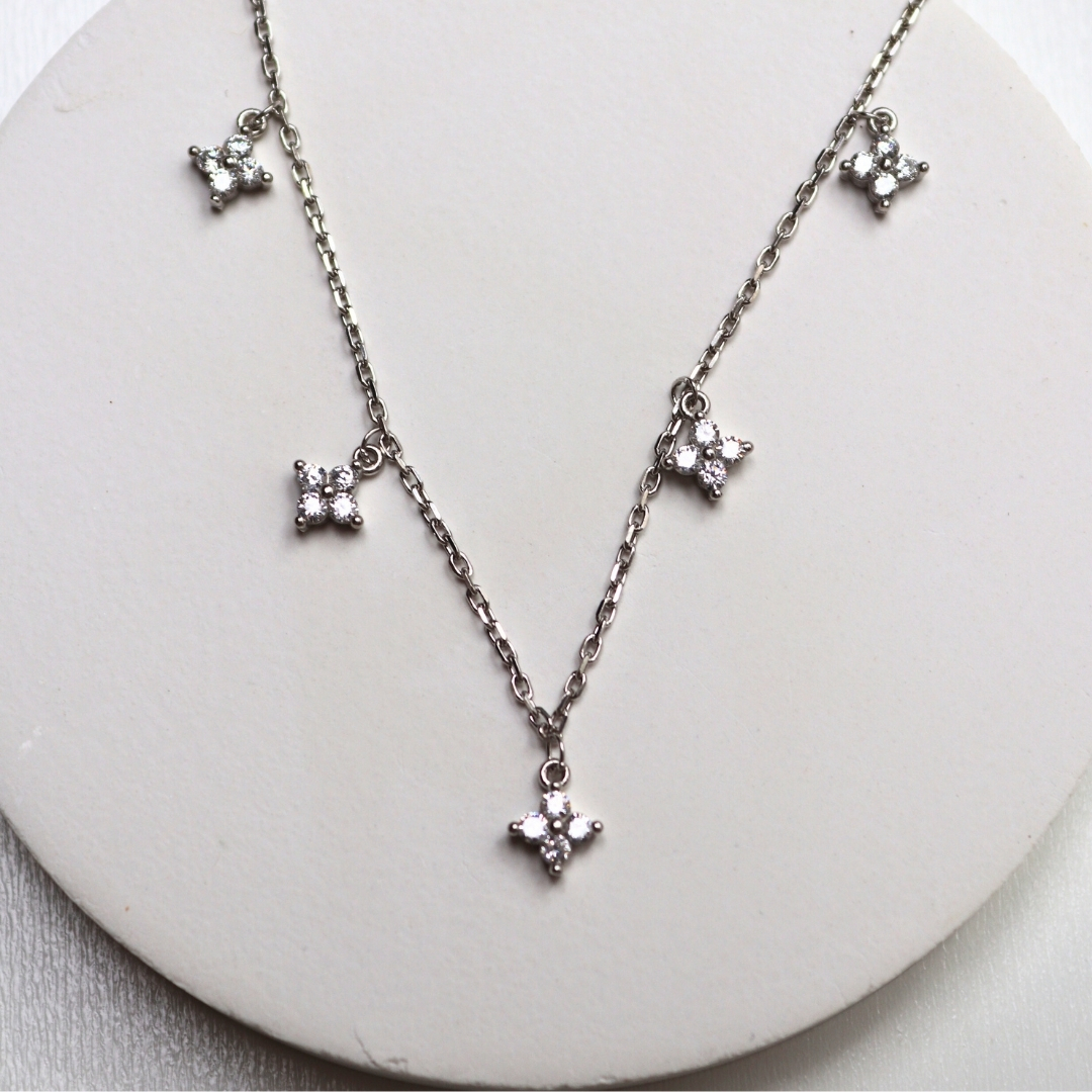 Silver Design Necklace