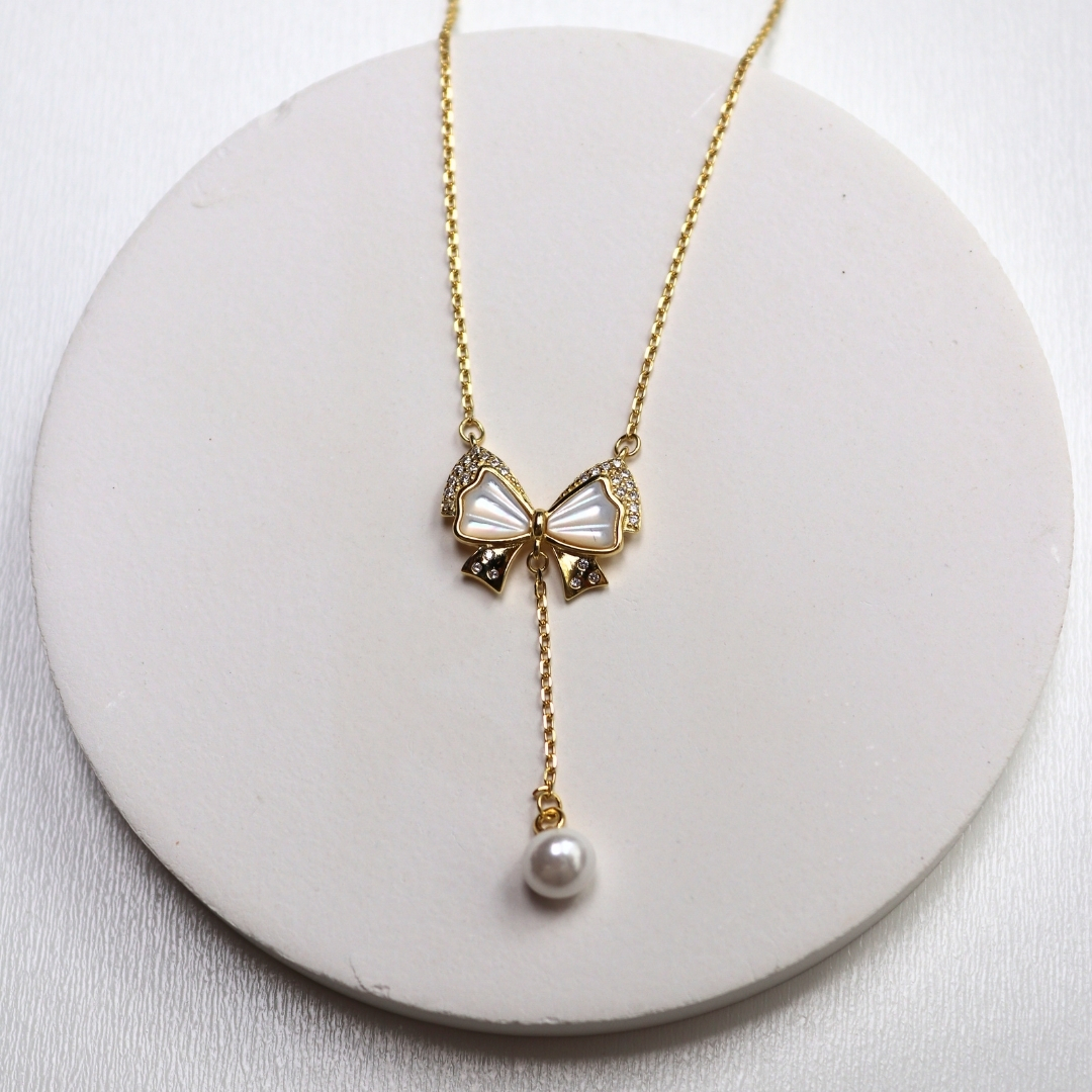 Silver Butterfly Necklace