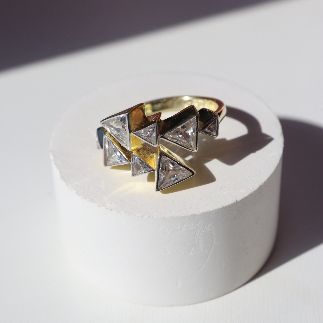 Silver Design Ring