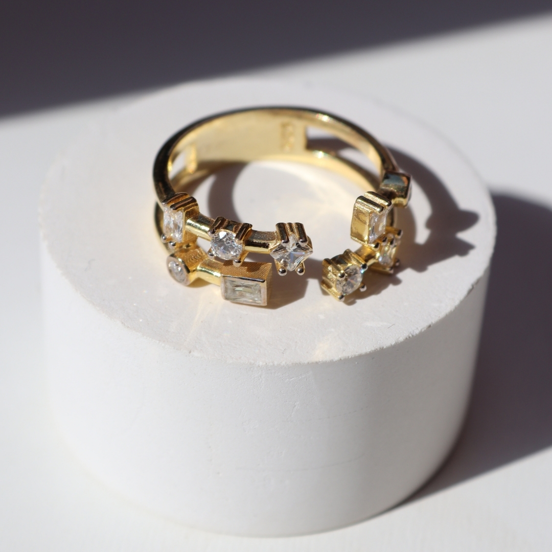 Silver Design Ring