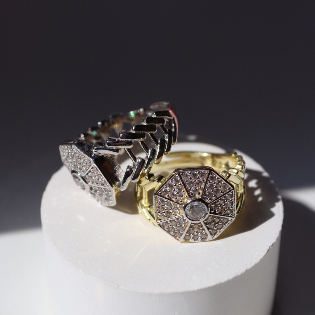 Silver Design Ring