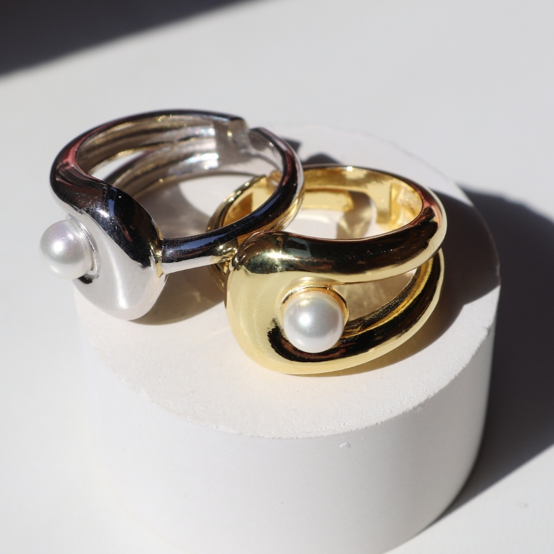 Silver Design Ring