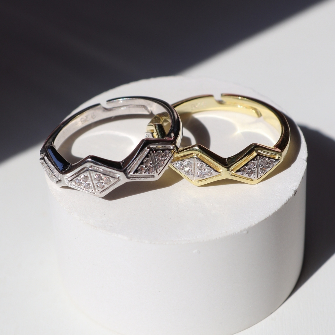 Silver Design Ring