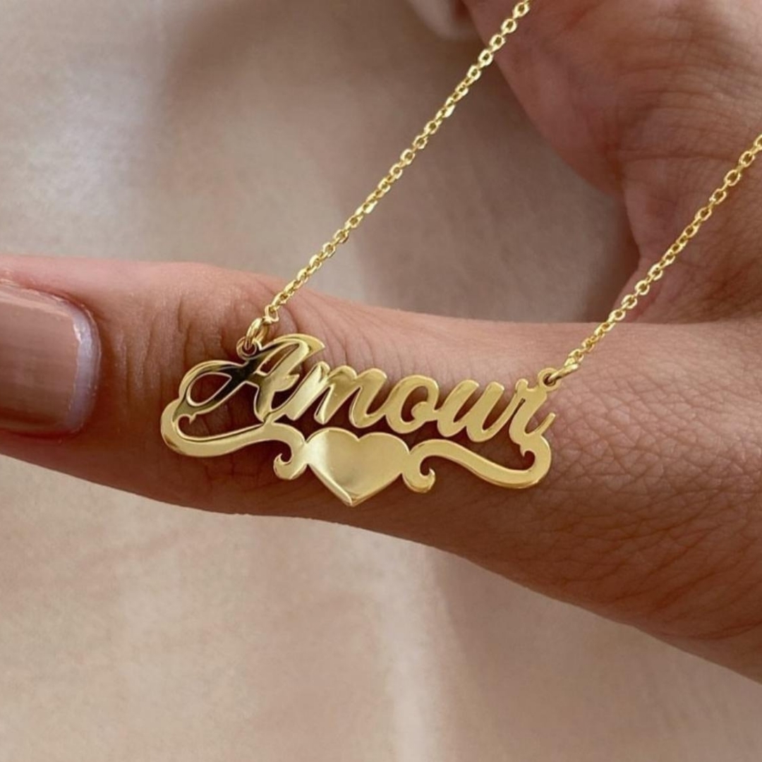 Silver Amor Necklace